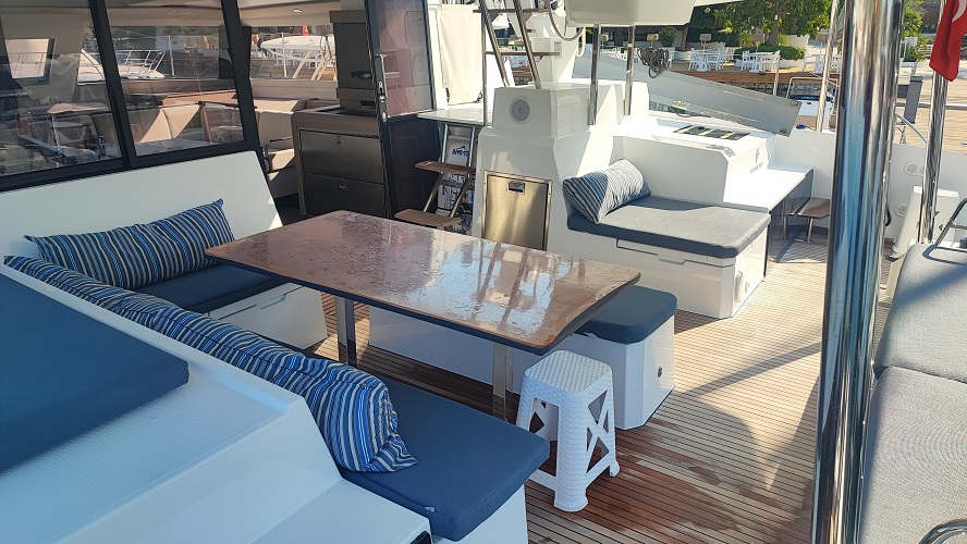 Photo #3 - Fountaine Pajot Elba 45 - 4 cab. (Lalom) in Fethiye - 34442