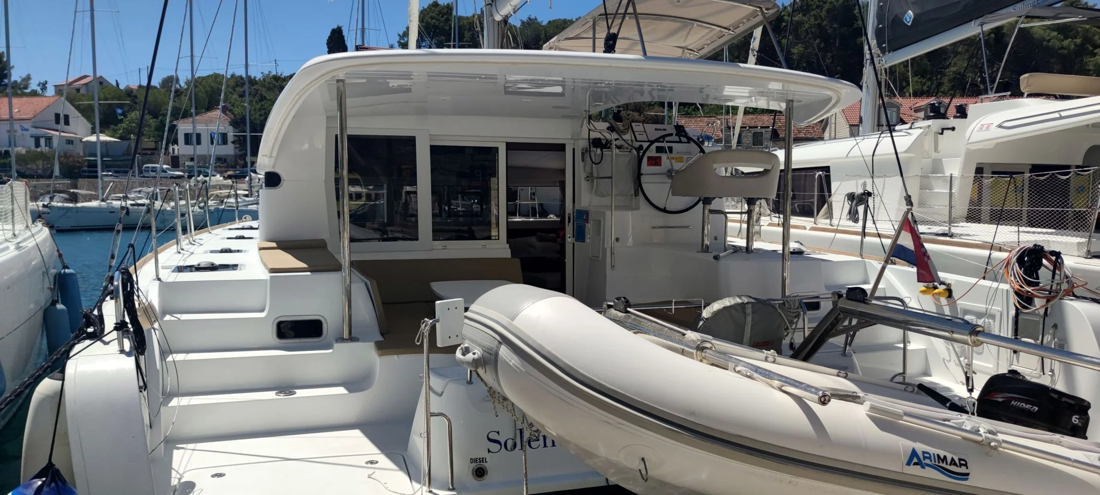 Lagoon 40 - 4 + 1 cab. (Solentia)  - 12