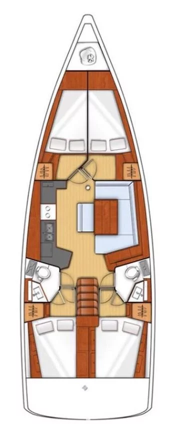 Oceanis 45 - 4 cab. (Pomerol)  - 1