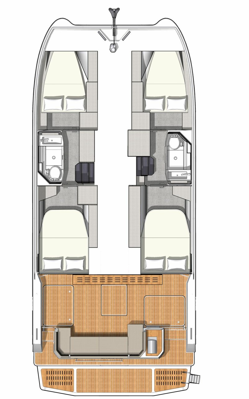 Photo #2 - Fountaine Pajot MY4.S (Dana) in Trogir - 34569