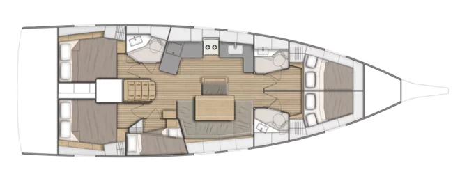 Oceanis 46.1 (Ostria)  - 1