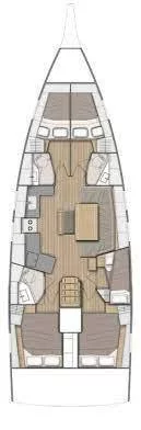 Oceanis 46.1 (Evi)  - 1