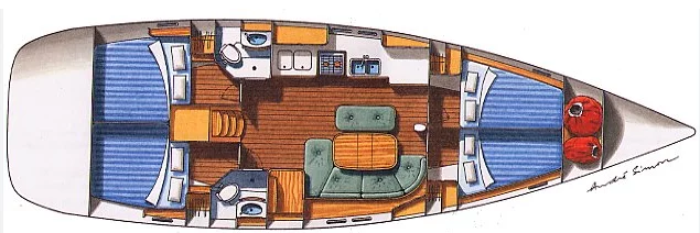 Oceanis Clipper 473 (Chrysa M)  - 1