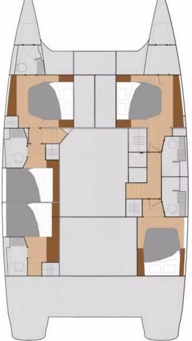 Fountaine Pajot Saba 50 - 5 + 2 cab. (Sea Energy V)  - 1
