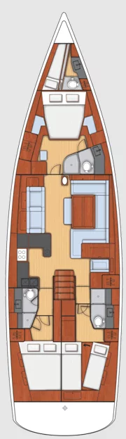 Oceanis 60 - 3 + 1 cab. (Ultreya)  - 13