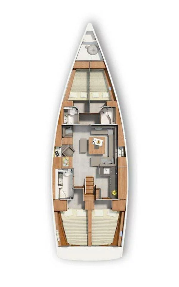 Hanse 455 (Diamond)  - 1