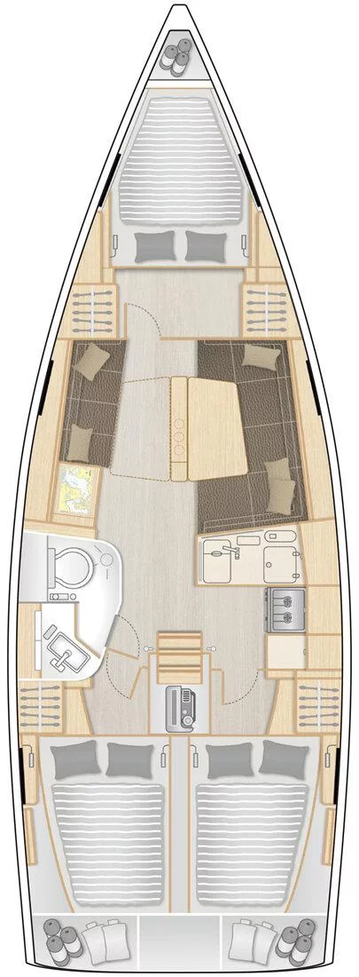 Hanse 388 (Atlas)  - 1