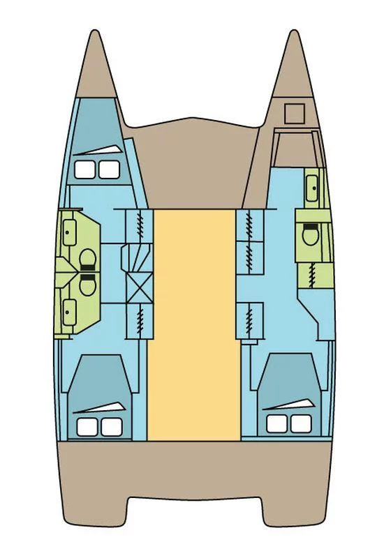 Fountaine Pajot Isla 40 - 3 cab. (SHRIMPY)  - 1