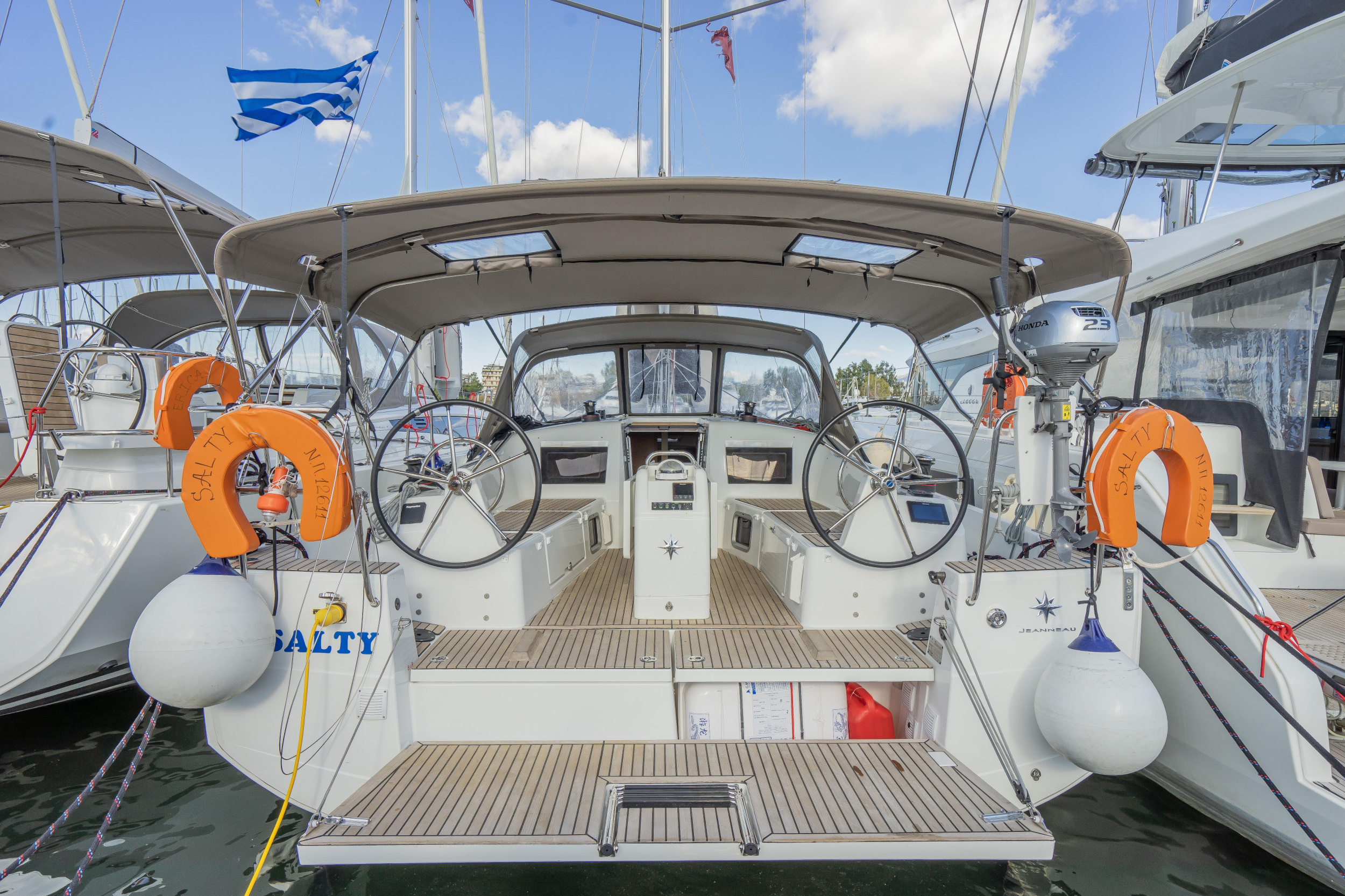 Sun Odyssey 410 - 3 cab. — photo 1