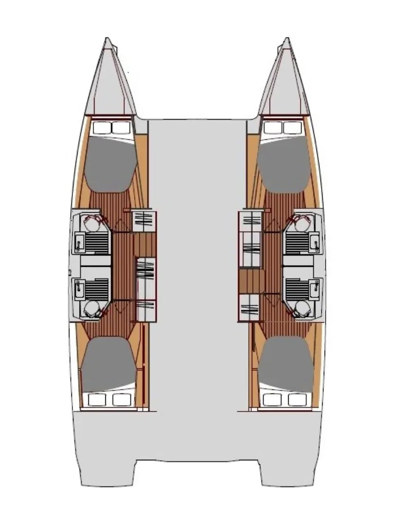 Photo #2 - Fountaine Pajot Astrea 42 - 4 + 2 cab. (PRESTIGE) en Zadar - 34927