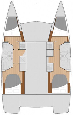 Photo #2 - Fountaine Pajot Lucia 40 - 4 cab. (ECONOMY) en Lefkada - 34941