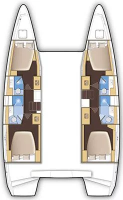 Lagoon 42 - 4 + 2 cab. (CLASS)  - 1