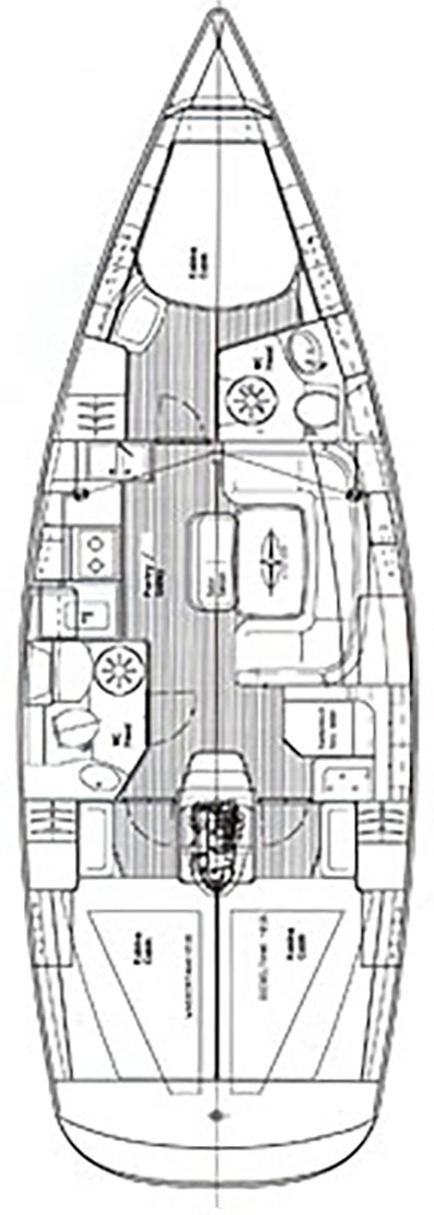 Photo #2 - Bavaria 39 Cruiser (ECONOMY) in Skiathos - 34984