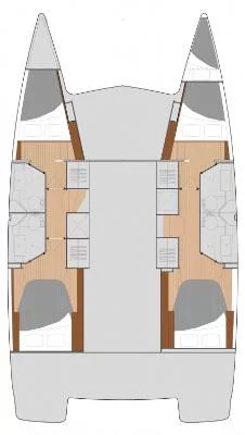 Fountaine Pajot Isla 40 - 4 + 1 cab. (CLASS)  - 1