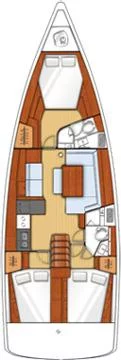 Oceanis 45 - 3 cab. (ECONOMY)  - 1