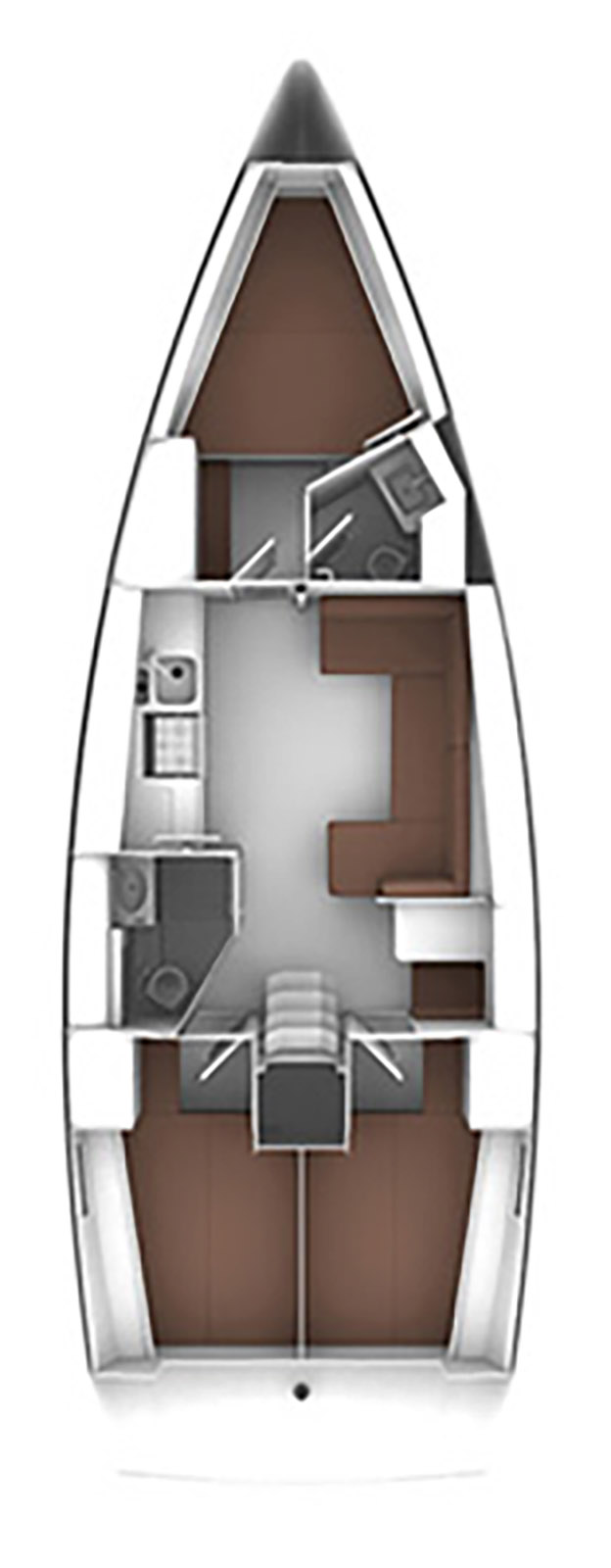Photo #2 - Bavaria Cruiser 41 - 3 cab. (ECONOMY) in Portisco - 35064