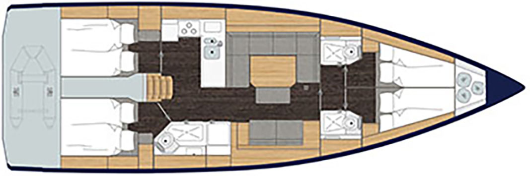 Photo #2 - Bavaria C45 - 4 cab. (ECONOMY) in Punta Ala - 35065