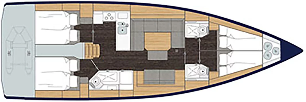 Bavaria C45 - 4 cab. (ECONOMY)  - 1