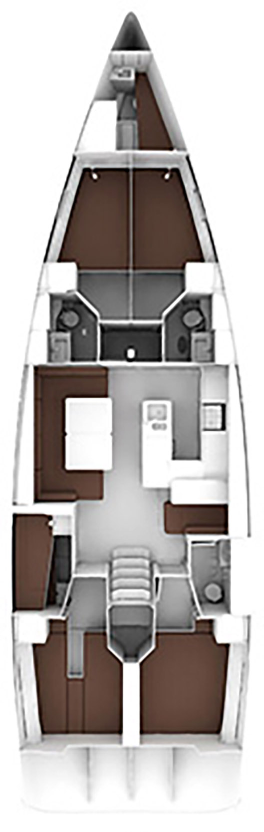 Photo #2 - Bavaria Cruiser 56 - 5 + 1 cab. (ECONOMY) in Athen - 35074