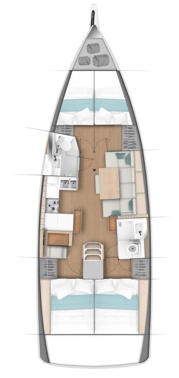 Sun Odyssey 440 (*CLASS)  - 1