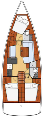 Photo #2 - Oceanis 41.1 (CLASS) in Lefkada - 35160