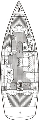 Photo #2 - Bavaria 46 Cruiser (ECONOMY) en Limenas Avdiron - 35163