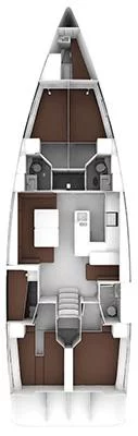 Bavaria Cruiser 56 - 5 + 1 cab. (ECONOMY)  - 1