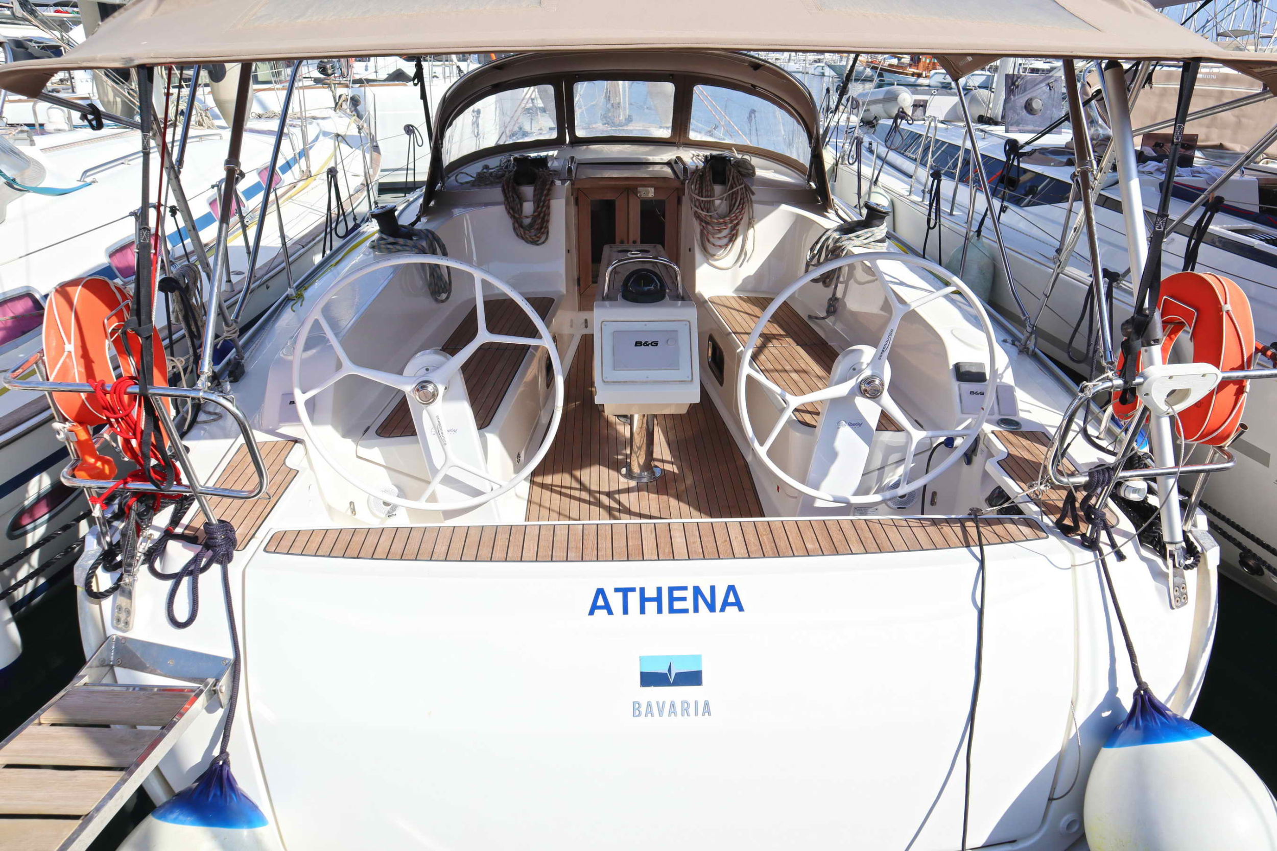 Photo #3 - Bavaria Cruiser 41 - 3 cab. (CLASS) in Athens - 35216
