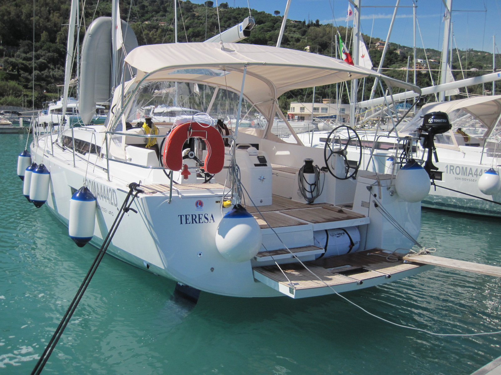Photo #3 - Sun Odyssey 490 - 5 + 1 cab. (ECONOMY) in Capo d'Orlando - 35229