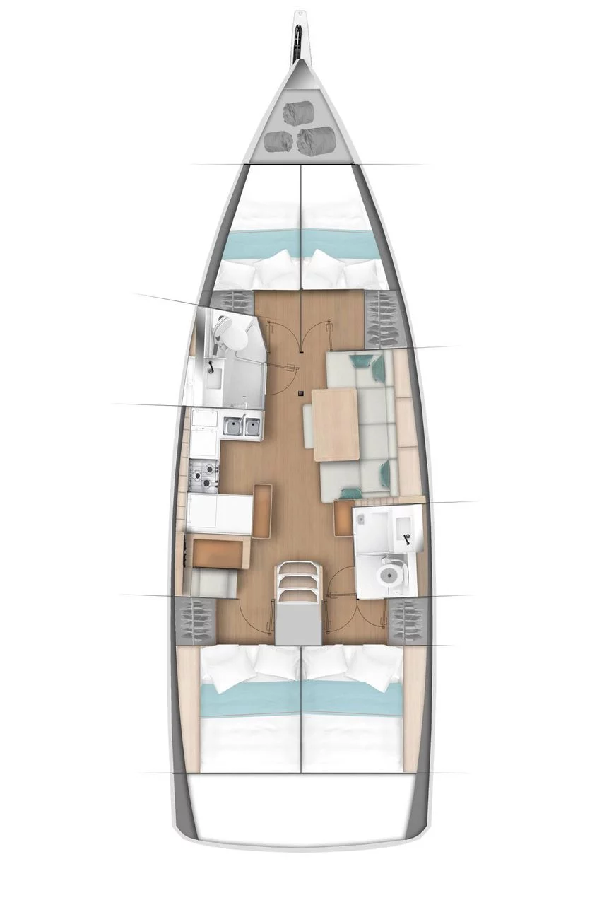 Sun Odyssey 440 (ECONOMY)  - 1