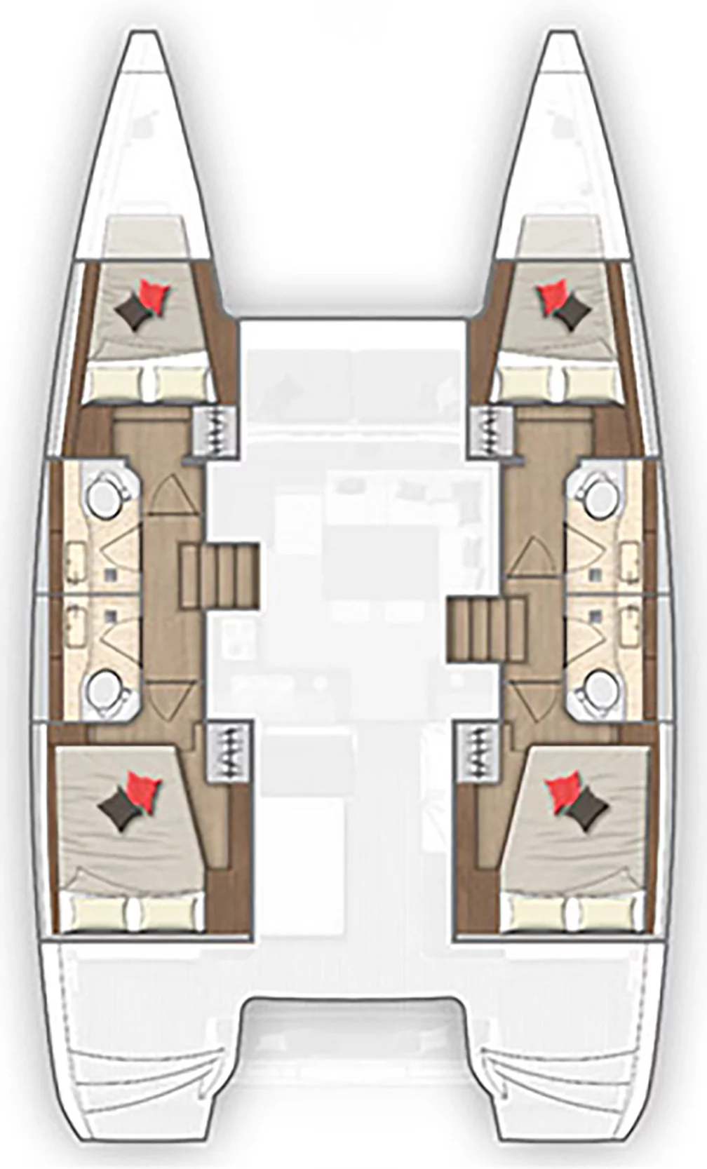Lagoon 40 - 4 + 2 cab (PRESTIGE)  - 1