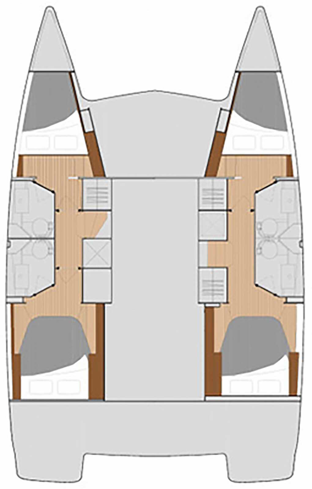 Photo #2 - Fountaine Pajot Lucia 40 - 4 cab. (CLASS) en Lefkada - 35273
