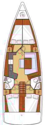 Photo #2 - Oceanis 45 - 4 cab. (ECONOMY) in Corfù - 35274