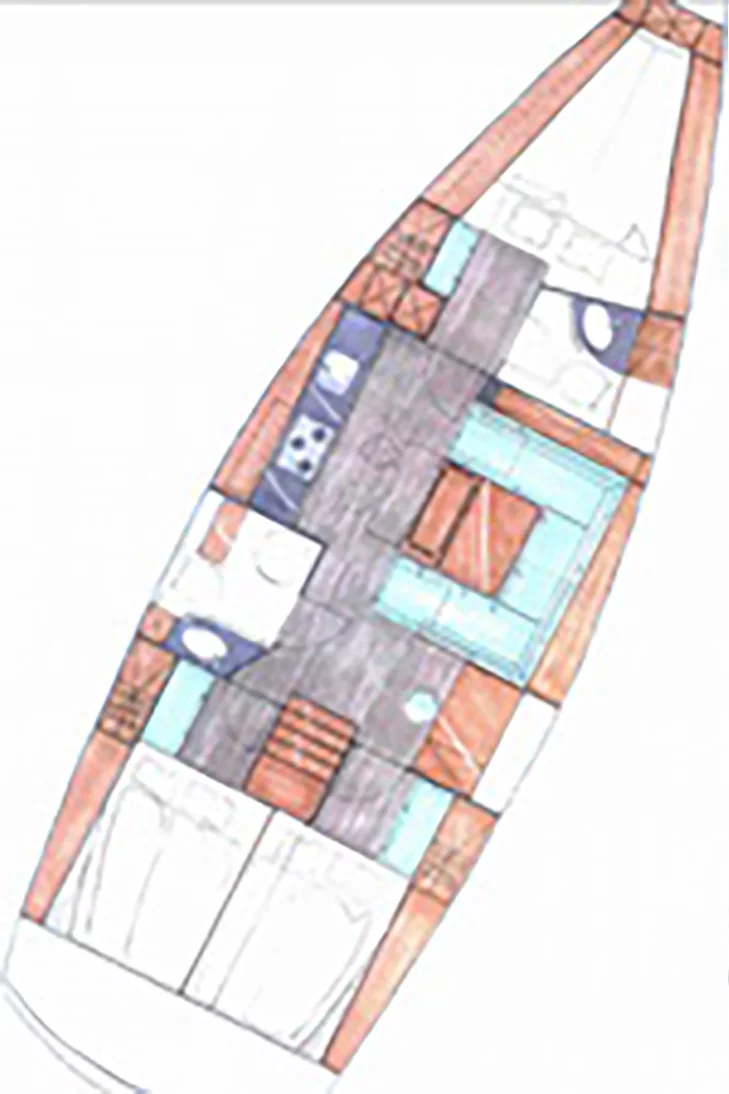 Bavaria 43 Cruiser (ECONOMY)  - 1