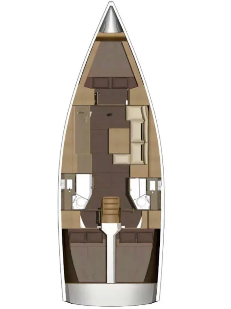 Dufour 382 GL (ECONOMY)  - 1