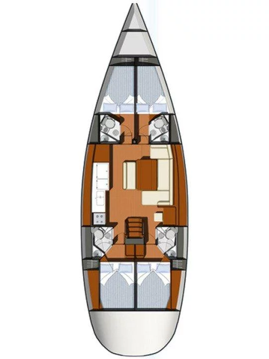 Sun Odyssey 49i (Doris)  - 1