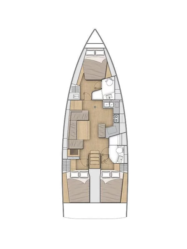 Oceanis 40.1 - 3 cab. (Elma)  - 1