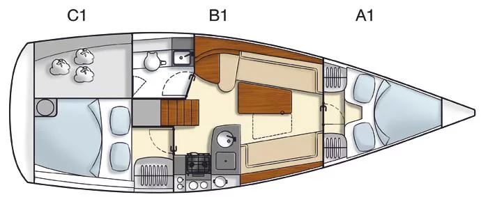Hanse 325 (Selini)  - 1