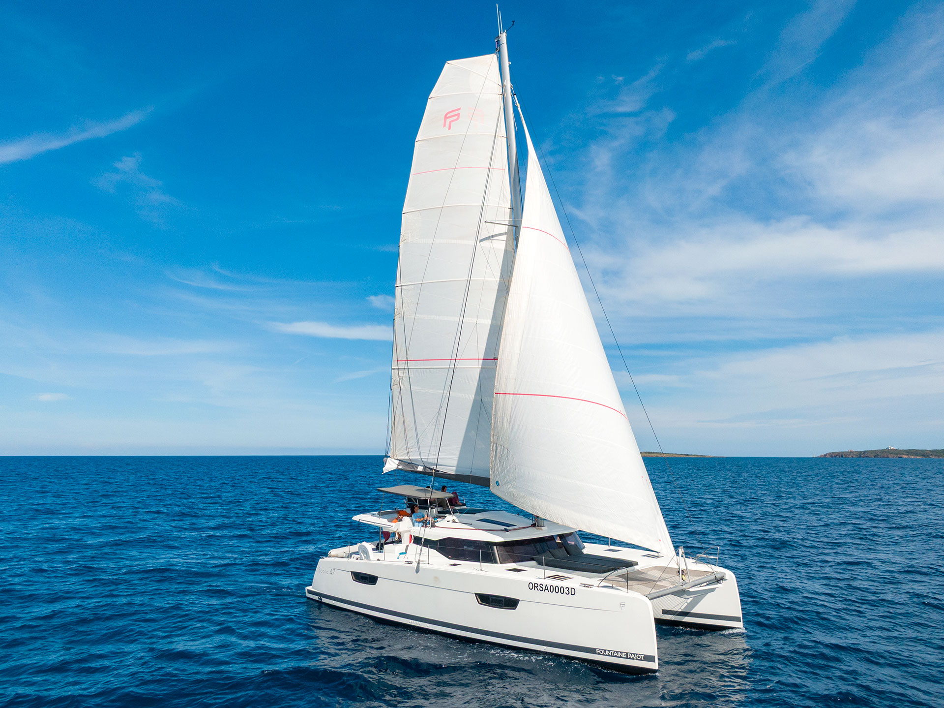 Photo #9 - Fountaine Pajot Saona 47 Quintet - 5 + 1 cab. (Orsa 3) in Cannigione - 35380