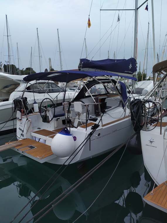 Photo #3 - Sun Odyssey 349 (Sweet Elli) en Trogir - 35556
