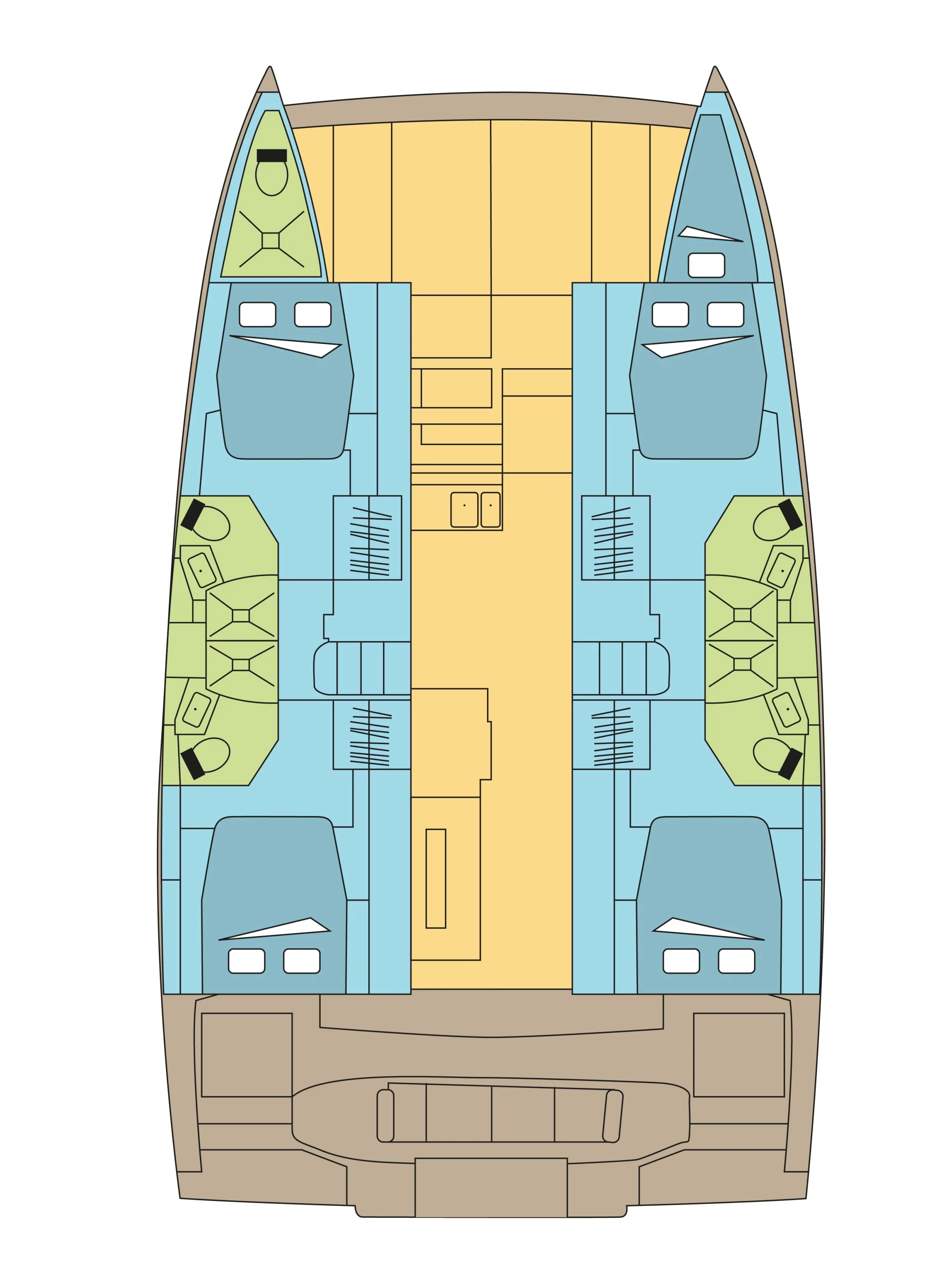 Bali 4.4 - 4 + 1 cab. (MADAME BLACK)  - 1