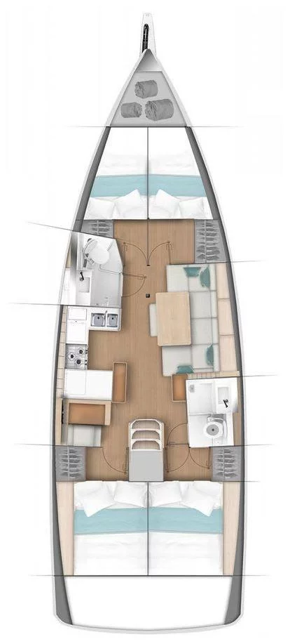 Sun Odyssey 440 (Roma)  - 1
