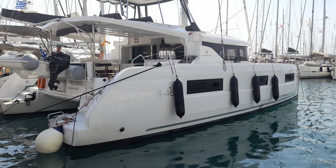 Photo #1 - Lagoon 46 OW - 3 + 2 cab. (Free Bird II) en Lavrion - 35782