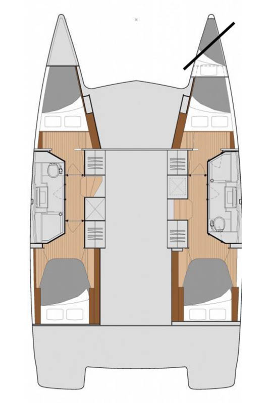 Photo #2 - Fountaine Pajot Isla 40 - 4 cab. (Barnacle) en Mahé - 36011