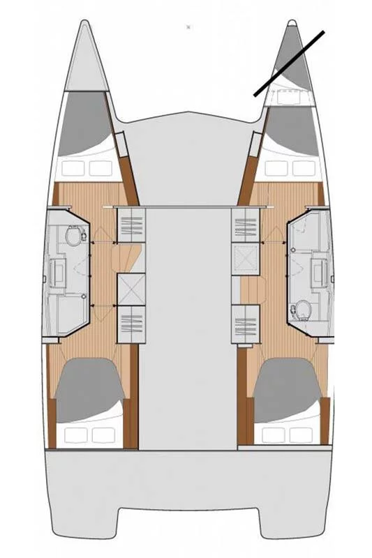 Fountaine Pajot Isla 40 - 4 cab. (Barnacle)  - 1