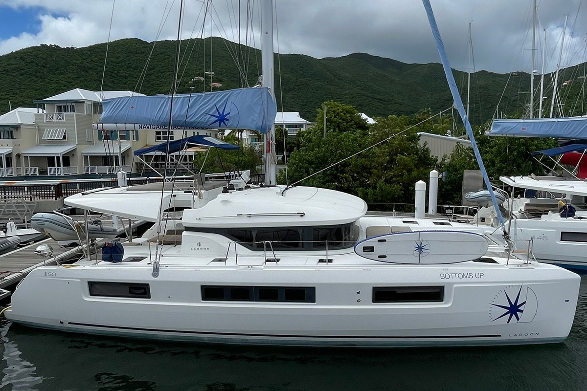 Photo #1 - Lagoon 50 - 6 + 2 cab. (Bottoms up) in Nanny Cay - 36021