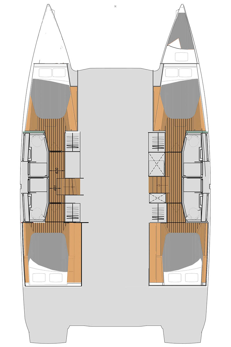 Photo #2 - Fountaine Pajot Elba 45 - 4 + 1 cab. (Be Nauti) in Nanny Cay - 36030
