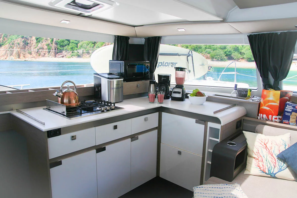 Fountaine Pajot Elba 45 - 4 + 1 cab. (Spindrift)  - 16