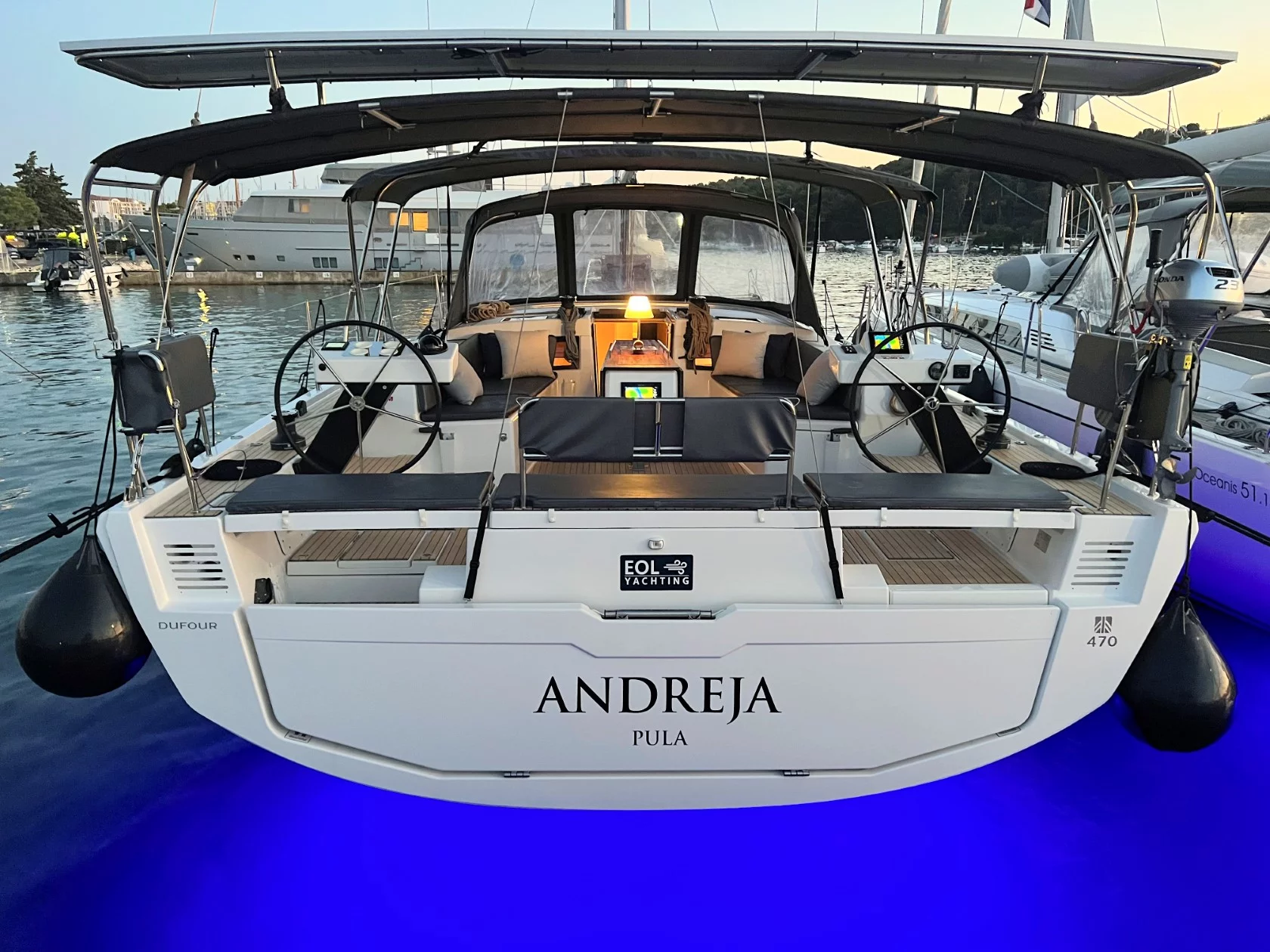 Dufour 470 - 5 cab. (Andreja)  - 0