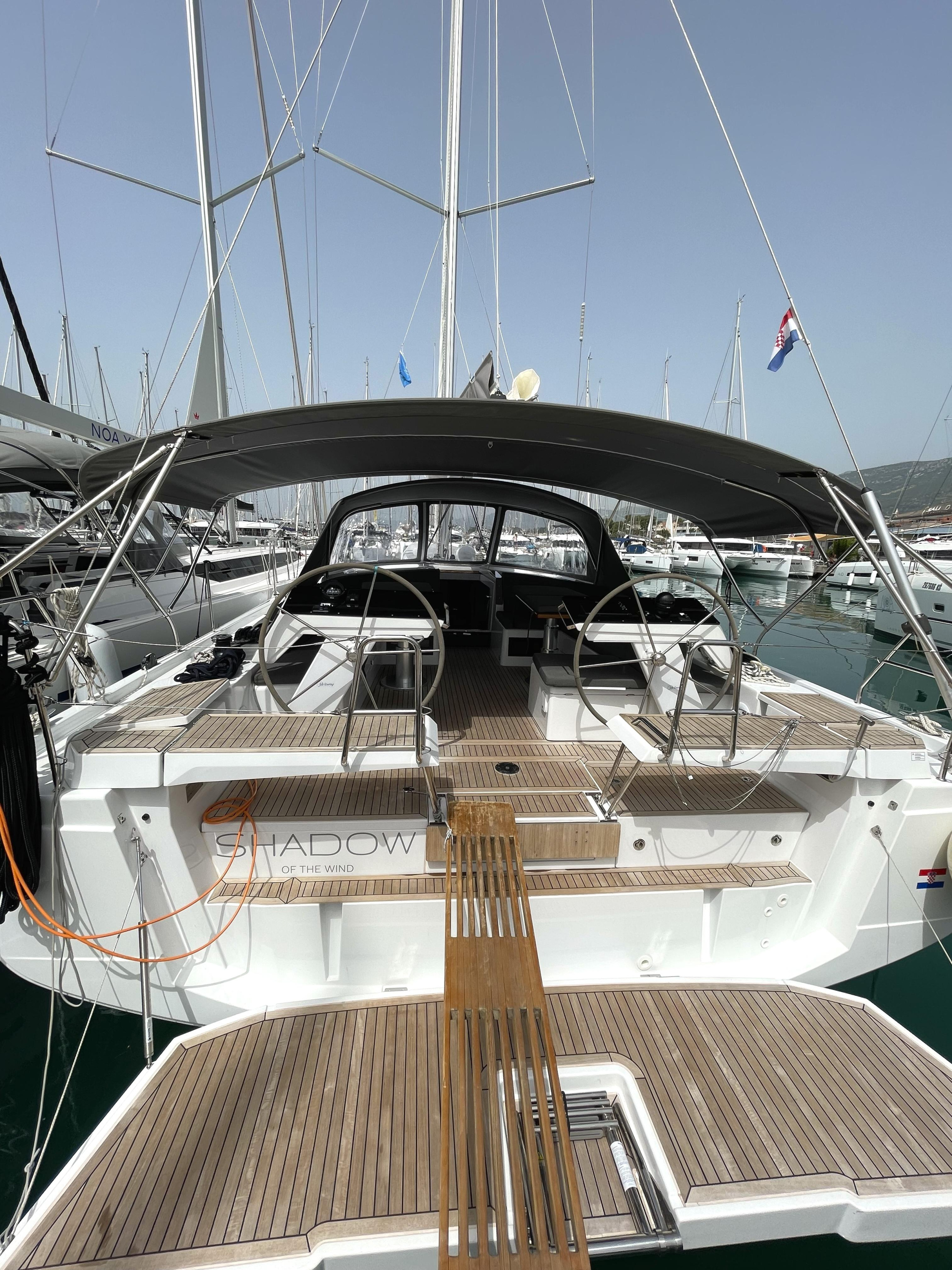 Photo #6 - Hanse 460 - 4 cab. (Shadow of the wind) in Kastela - 36156